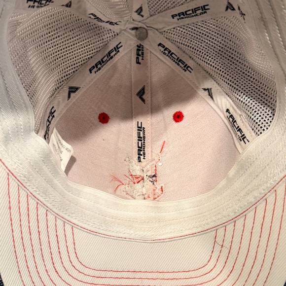 Indianapolis Indians Embroidered Logo Hat by Pacific Headwear Fitted Size L-XL - Picture 9 of 10